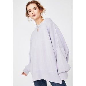 Free People Easy Street Oversized Sweater